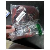 Angzon Long Red Wavy Wig for Women 26 Inch Ombre Red Middle Part Curly Synthetic Hair Wig Natural Look Heat Resistant Fiber for Daily Party Use