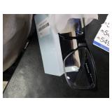 IBOANN Carbon Blue Light Blocking Glasses Men for Computer, Gaming, Metal Frame Night Driving Glasses for Man