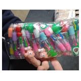 DIYASY 30 Pcs Mini Multicolor Ballpoint Pens, 4-in-1 Multicolored Retractable Pen Bulk Cute Animals Pens for Office Supplies Party Favors 15 Styles