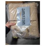 JMvicyroam Woven Blanket Basket,65L Large Rope Storage Bin with Handles, Organizer for Blankets Toys Book and Clothes, Laundry Basket for Living Room Bedroom Nursery,Oatmeal