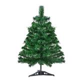 Gloreyan 22Inch Artificial Christmas Tree Green Tabletop Christmas Tree with Plastic Stand Mini Xmas Pine Tree for Party Supplies Indoor Outdoor Holiday Home Decoration