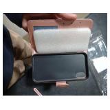 shingtomua for iPhone X/iPhone Xs Case Wallet with Card Holder Kickstand Magnetic Soft Leather Flip Fold Case for iPhone X/XS Cover (Pink, iPhone X/Xs)