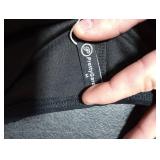 PRETTYGARDEN Womens 2025 Fall Long Sleeve Maxi Dress Off Shoulder Mesh Ruched Bodycon Trendy Long Wedding Guest Dresses (Black,Medium)