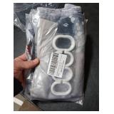 MYUSRE Christmas Snowman Shower Curtain with Hooks, Cute Snowman and Cardinal in Snow Pine Tree Forest Shower Curtain for Bathroom Rustic Winter Nature Bathroom Curtains Shower Set, 72W x 72L inches