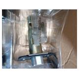 Kwikset Prava Interior Passage Door Knurled Handle, Lever for Closet and Hallway Doors, Reversible Non-Locking Handle Lever, Matte Black, with Microban Protection