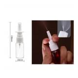 Feilguee 6 PCS 15ml(0.51oz) Plastic Nasal Bottles Portable Empty Refillable Fine Mist Atomizers Mist Nasal Spray Bottles Sprayer Jar Pot Container for Perfumes Essential Oils Saline Water Applications