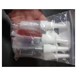 Feilguee 6 PCS 15ml(0.51oz) Plastic Nasal Bottles Portable Empty Refillable Fine Mist Atomizers Mist Nasal Spray Bottles Sprayer Jar Pot Container for Perfumes Essential Oils Saline Water Applications