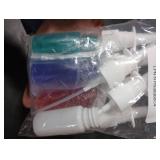 Feilguee 6 PCS 15ml(0.51oz) Plastic Nasal Bottles Portable Empty Refillable Fine Mist Atomizers Mist Nasal Spray Bottles Sprayer Jar Pot Container for Perfumes Essential Oils Saline Water Applications