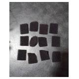 12 Pack Cat Water Fountain Sponge Filters, Replacement Foam Filters for 67oz/2L Pet Fountain 65oz/1.85L Dog Drinking Fountain