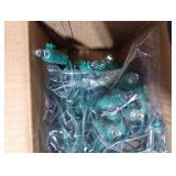 100 LED Christmas Lights 5 ftx5ft Christmas Net Lights Outdoor Indoor Mesh Christmas Decorations Lights string,Perfect for Bushes or Trees, Green Wire Warm White