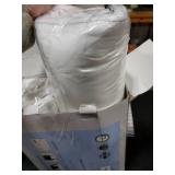 Cooling Pillows Queen Size Set of 2, Shredded Memory Foam Pillows, Adjustable Firm Bed Pillows Cool Cold Pillow for Hot Side Back Stomach Sleepers with Removable Washable Cover, 20 x 30, White