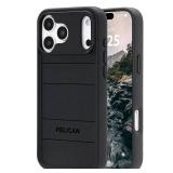 Pelican Protector iPhone 17 Pro Max Case [Compatible with MagSafe] Rugged Magnetic Phone Case with 16ft Military-Grade Drop Protection - Heavy Duty Phone Cover for iPhone 17 Pro Max- Black