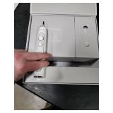 Aquasonic Vibe Series PRO Ultra-Whitening Electric Toothbrush 5 Modes & Smart Timers UV Sanitizing Base ADA Accepted (Optic White)