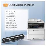 TN227 TN-227BK/C/M/Y High Yield Toner Cartridge 4 Pack: Compatible Replacement for Brother TN 227 TN-227 TN-223BK/C/M/Y TN223 for HL-L3270CDW MFC-L3770CDW HL-L3290CDW MFC-L3750CDW HL-L3210CW Printer