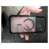 Thomo Magnetic for iPhone 17 Pro Max Case, [Compatible with Magsafe] [Full Camera Protection] Translucent Matte Military Grade Shockproof with Anti-Fingerprint Phone Cover 2025, Black