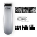 KEMEI Mini Clippers Trimmer Groomer Cordless Self-Haircut Kit Styling Shears with Stainless Steel