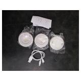 EZVALO LED Puck Lights, Rechargeable Battery Touch Light, 2.5