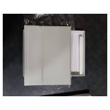 kenke for iPad 11/10th Gen Case with Keyboard 11/10.9 inch 2025 A16/2022, Detachable Wireless Bluetooth Keyboard Case Thin & Light with Built-in Left Side Pencil Holder, White Square Keycaps (Gray)