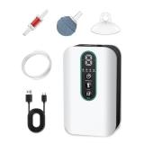 Pawfly Aerator for Fish, Portable Live Bait Aerator, Rechargeable Battery Air Pump for 5-20 Gallon Bait Bucket, Adjustable Minnow Bucket Livewell Oxygen Pump for Outdoor Fishing and Fish Transport