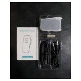 COMSOON Bluetooth Receiver for Car, Noise Cancelling 3.5mm AUX Bluetooth Car Adapter, Wireless Audio Receiver for Home Stereo/Wired Headphones, Hands-Free Call, 16H Battery Life - Black+Silver