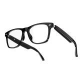 BLESSOURCE Smart Glasses, Bluetooth Audio Glasses for Women and Man, Built-in Open-Ear Dual Stereo Mic & Speakers, Sunglasses with Blue Light Filter & UV Pretection Polarized Lenses, E13-C