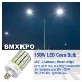 BMXKPO 150W LED Corn Lights,E39 Mogul Base Led Bulb 5000K Daylight Commercial Grade Corn Light Bulbs for Warehouse Parking Lots High Bay Street Light