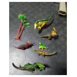 Dinosaur Toys for Kids 3-5, 7 Piece Realistic Soft Dinosaur Figures, Jumbo Dinosaur Toys for Kids 5-7, Dinosaur Party Favors, Birthday Gifts for Boys & Girls