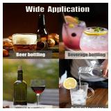 Wine Siphon Pump, Portable USB Electric Auto-Siphon Self Priming Food Grade Beer Transfer Pump for Home Brew Wine,Beer,Mead,Beverages and Kombucha, Mini Water Transfer Pump, No Mess Leak,Low Noise