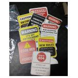 Funny Retirement Party Decorations 9Pcs Retirement Honeycomb Centerpieces for Women & Men Happy Retirement Table Centerpieces Caution Logos Sign for Office Coworker Farewell Going Away Party