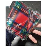 VitalCozy Christmas Wreath Sash for Front Door Wreath Satin Sash for Embroidery Monogram Garland Ribbon Accessories Xmas Party Yard Doorway Indoor Outdoor Wall