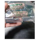 Gadpiparty 2-Pack 1/0 Gauge to 4 Gauge Amp Input Reducer - Heavy Duty Brass Car Audio Power & Ground Wire Connectors - Nickel Plated Splitter for Amplifier Installations - High Current Applications