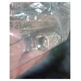 Gadpiparty 2-Pack 1/0 Gauge to 4 Gauge Amp Input Reducer - Heavy Duty Brass Car Audio Power & Ground Wire Connectors - Nickel Plated Splitter for Amplifier Installations - High Current Applications