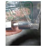 Gadpiparty 2-Pack 1/0 Gauge to 4 Gauge Amp Input Reducer - Heavy Duty Brass Car Audio Power & Ground Wire Connectors - Nickel Plated Splitter for Amplifier Installations - High Current Applications