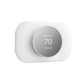 Petrichor Nest Thermostat Wall Plate - Compatible with Google Nest Thermostat 2020 - Nest Thermostat Trim Kit, Nest Thermostat Wall Plate Cover Accessory Easy Installation - Snow
