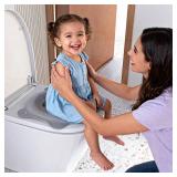 SKYROKU Foldable Kids Toilet Seat Portable & Anti-Slip Travel Potty Training Seat for Toddlers,Safety material Baby Toilet Seat, Easy Clean & Compact for Home, Daycare, Grandparents House (Age