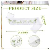 XunYee Margs and Matrimony Bachelorette Margarita Party Decoration Bride to Be Sash with Bachelorette Veil and Sash for Matrimony Bridal Shower Gift Wedding Supply
