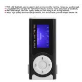MP3 Player 8GB Portable Sports Mini Screen LCD Music Media Player with BackClip for Sports Music Lovers