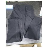 PHISOCKAT 2 Pack High Waist Yoga Pants with Pockets, Tummy Control Leggings, Workout 4 Way Stretch Yoga Leggings XL