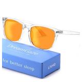 livho DreamGaze Blue Light Blocking Glasses for Better Sleep - Night Driving Premium Computer Blockers for Man and Woman