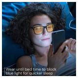 livho DreamGaze Blue Light Blocking Glasses for Better Sleep - Night Driving Premium Computer Blockers for Man and Woman