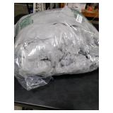 Cozy Bliss Faux Fur Throw Blanket for Couch, Fuzzy Soft Plush Thick Bubble Blanket for Sofa Bedroom Living Room, 60 * 80 Inches Light Grey