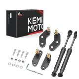 Kemimoto X3 Door Opener Kits Door Shocks Struts Compatible with 2017-2025 Can Am Maverick X3 and Max Front and Rear Doors, Black