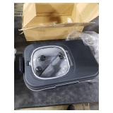 YECERCAN Dog Food Container, Collapsible Pet Food Storage Container 17-20 lb with Rolling Wheels & Airtight Lid, Plastic Storage Bin With Dog Food Scoop and Measuaring Cups