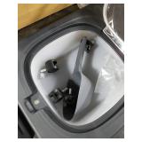 YECERCAN Dog Food Container, Collapsible Pet Food Storage Container 17-20 lb with Rolling Wheels & Airtight Lid, Plastic Storage Bin With Dog Food Scoop and Measuaring Cups