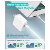 Charger for MacBook Air MacBook Pro 13 14 15 16 inch 2025 2024 2023 2022 2021 2020, M1 M2 M3 M4 Laptop 70W USB C Power Adapter, iPad, LED, 6.6FT USB-C Cable, Charging as Fast as Original Quality