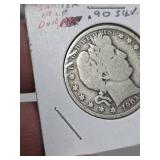 1903 Barber silver half dollar