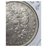 1882-O Morgan silver dollar