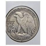1935-P Walking Liberty Silver half dollar