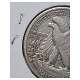 1936-D Walking Liberty Silver half dollar