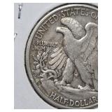 1937-D Walking Liberty Silver half dollar